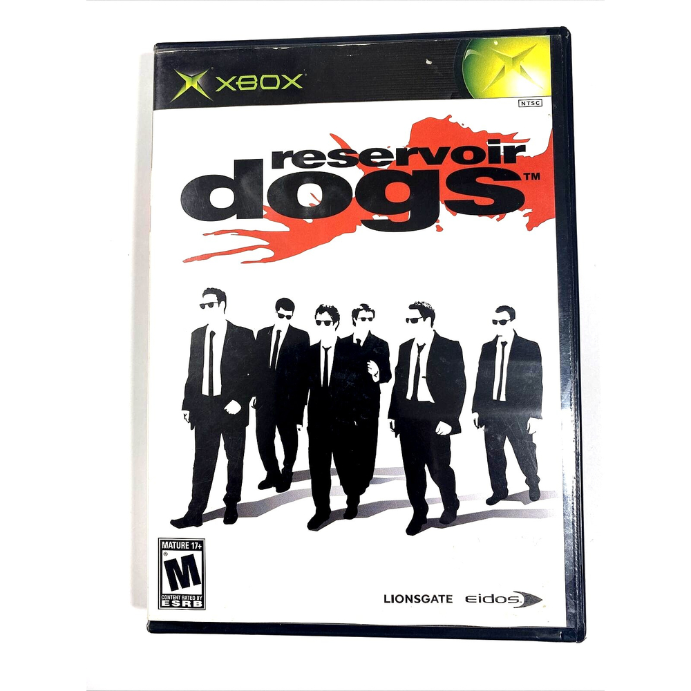Reservoir Dogs (Microsoft Xbox, 2006) Complete with Manual Tested-DVD Style